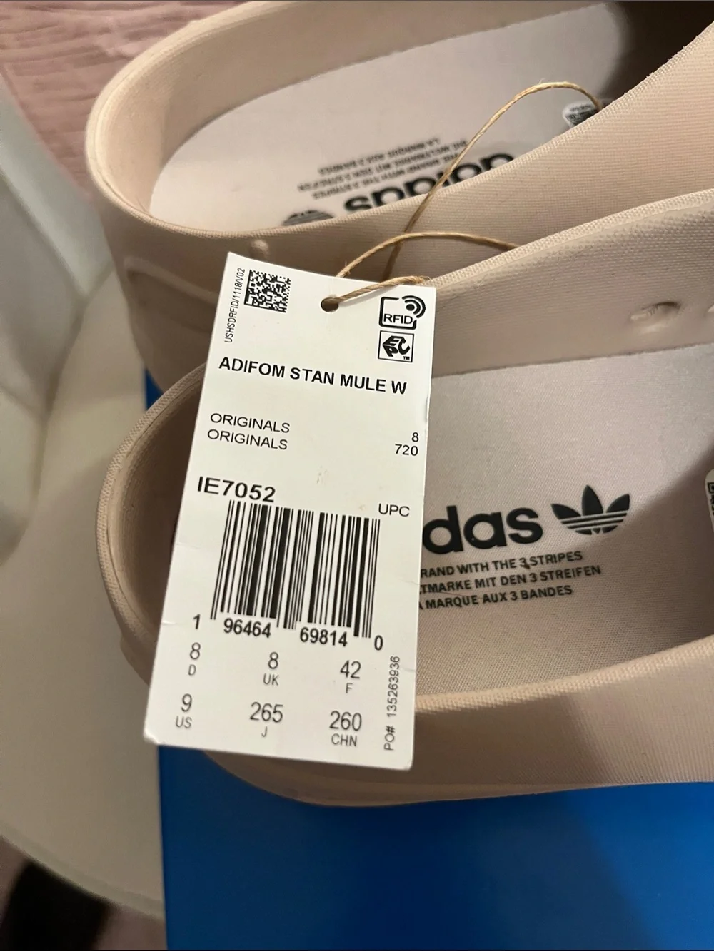 adidas Women's Platform Clogs in Beige